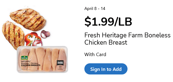 chicken ad: $1.99/lb
